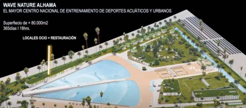 Water and Beach sports complex coming soon to Condado de Alhama
