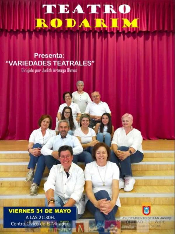 May 31 Theatre Variety Show in San Javier