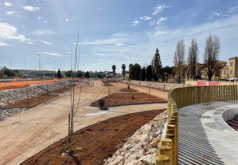 Torrevieja opens flood park to prevent surface water on N-332