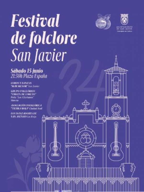 June 15 International Folklore Festival in San Javier