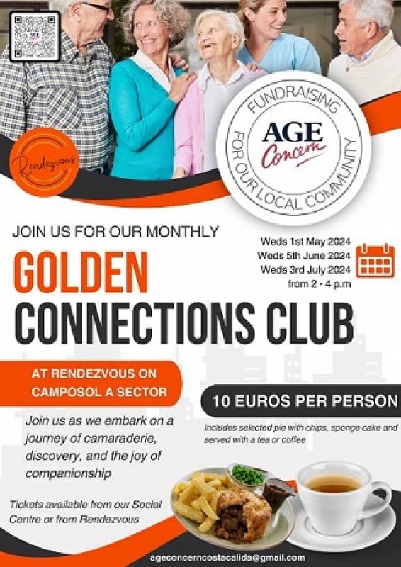 July 3 Age Concern Monthly Golden Connections Club