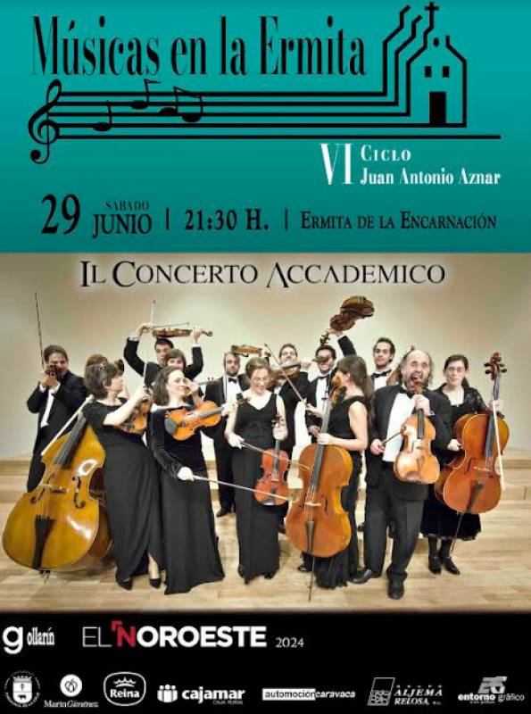 June 29 Il Concerto Accademico in the Caravaca village of La Encarnacion