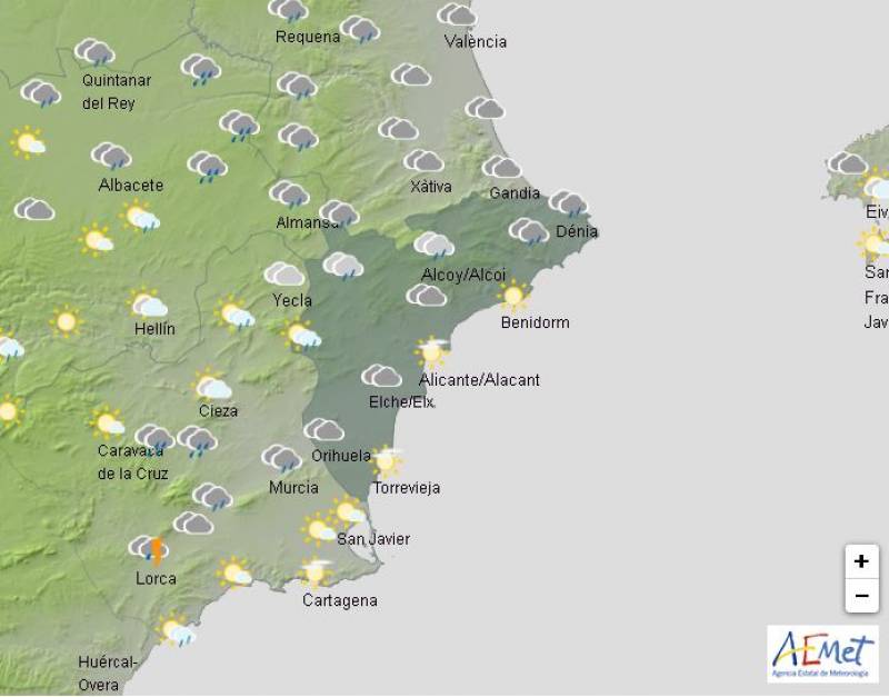 Rain on the way: Alicante Weather forecast June 10-13