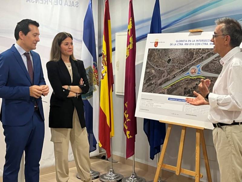 1.5 million euros to build new Aguilas roundabout and improve RM-D14 road