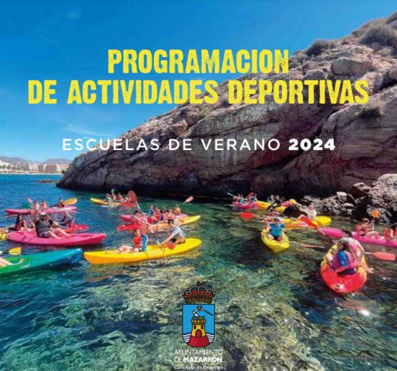 Summer 2024 sports activities for children in Mazarron and Puerto de Mazarron