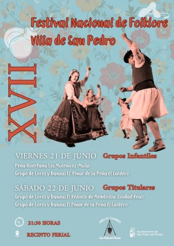 June 21-22 XVII National Folklore Festival in San Pedro del Pinatar
