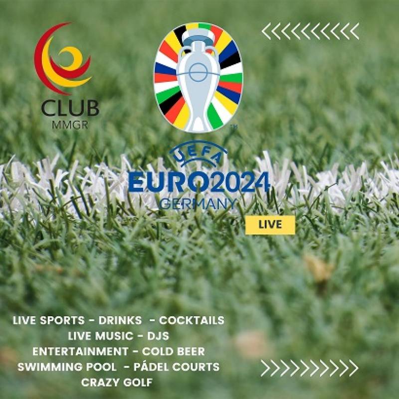 Watch the Euro football group decider action live at Club MMGR Mar Menor Golf Resort