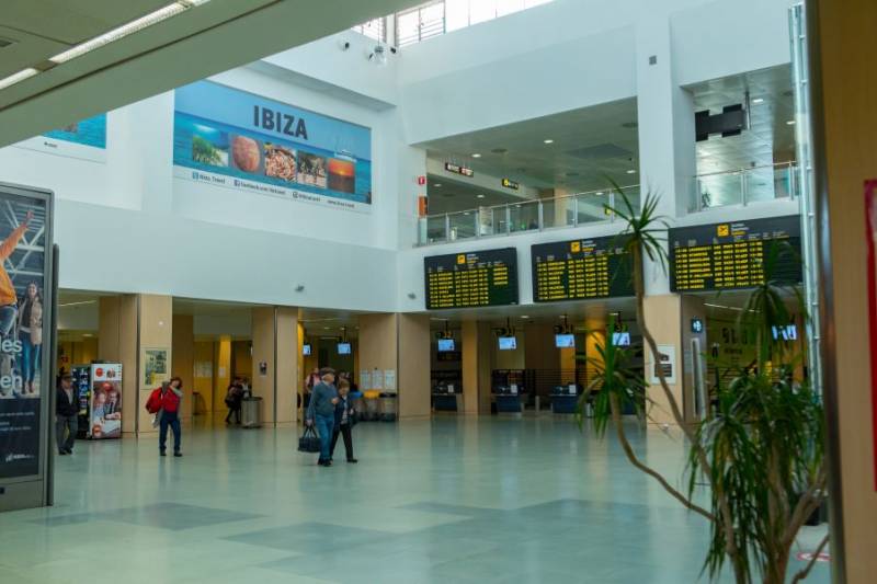 British woman stabs herself at Ibiza airport