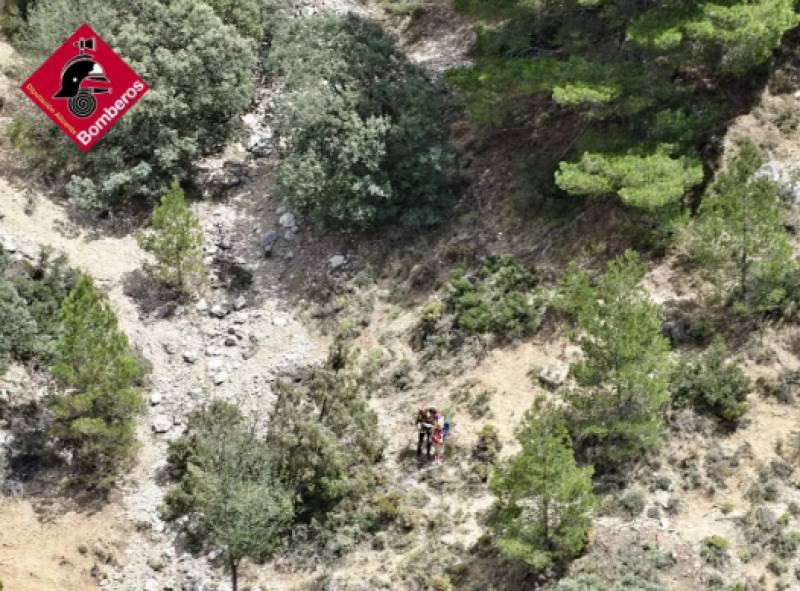 German tourist rescued near Benidorm after becoming lost in the mountains