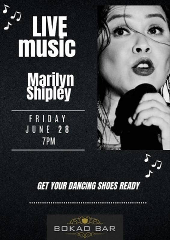 June 28 Special menu Night and popular singer Marilyn Shipley at the Bokao Bar Condado de Alhama Golf Resort