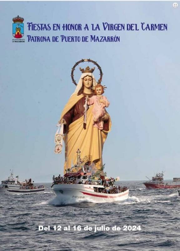 July 12 to 16 Fiestas of the Virgen del Carmen in Puerto de Mazarron