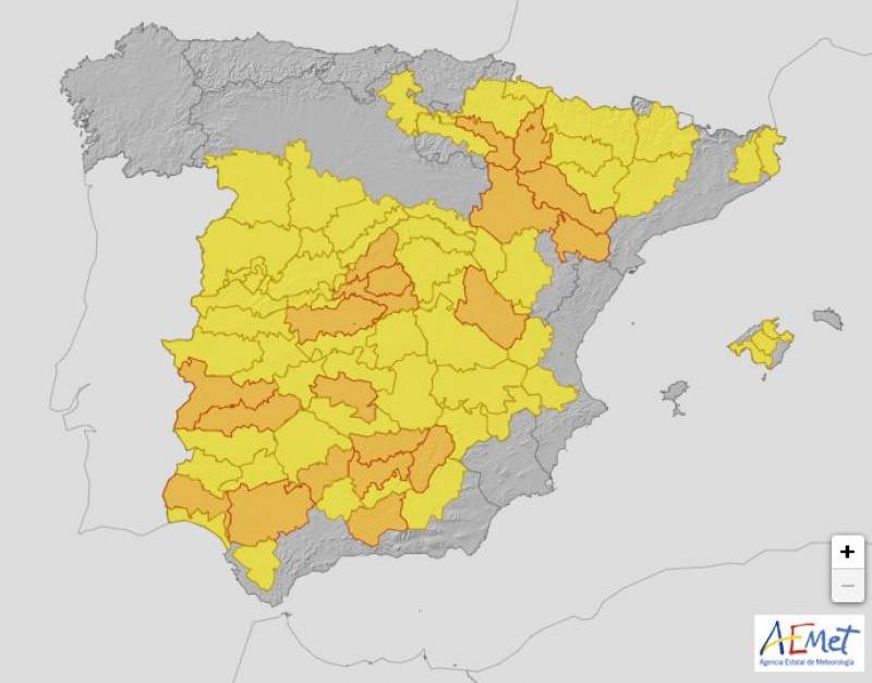 Heatwave warning in Spain this weekend: Weather forecast July 18-21