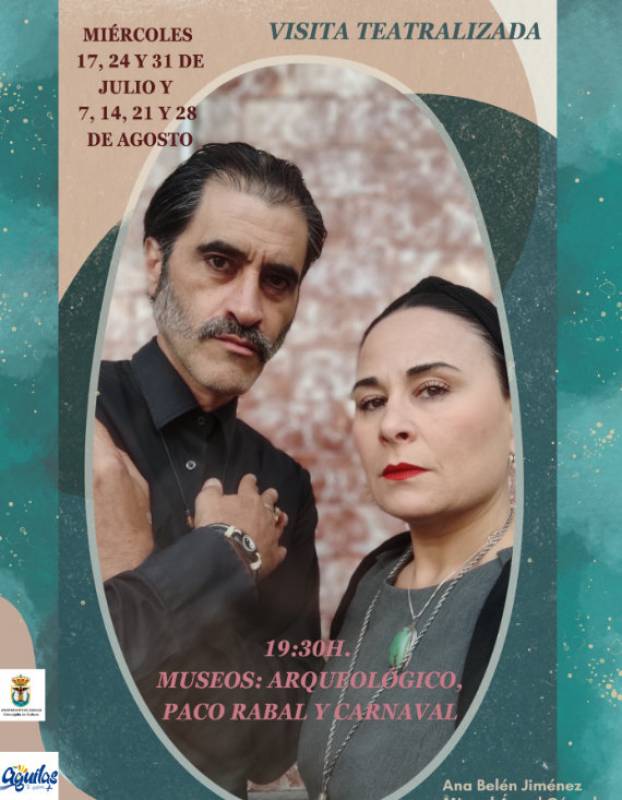 AUGUST 7 FREE DRAMATIZED TOUR OF THREE MUSEUMS OF AGUILAS
