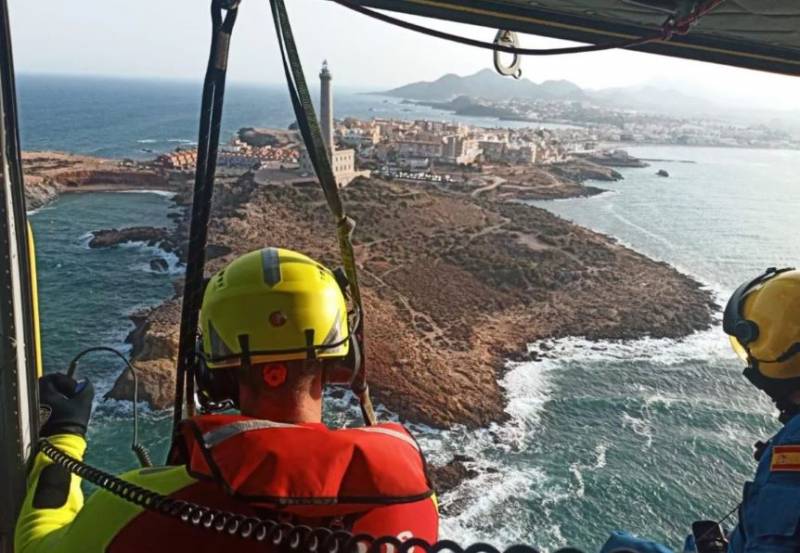 Search for boy missing in the sea between Cabo de Palos and La Manga