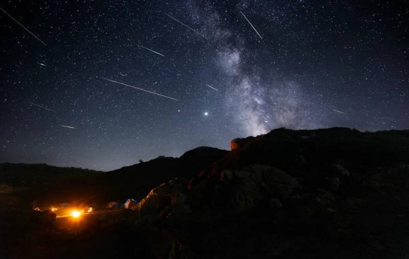 AUGUST 7 AND 15 STARGAZING IN CARAVACA: OBSERVE THE PERSEID METEOR SHOWER