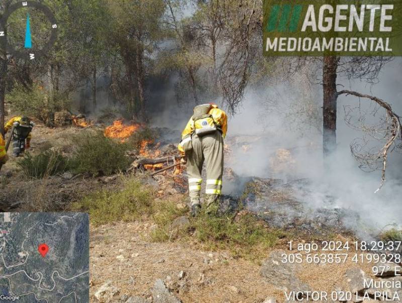 El Valle wildfire extinguished after burning through 11 hectares of land