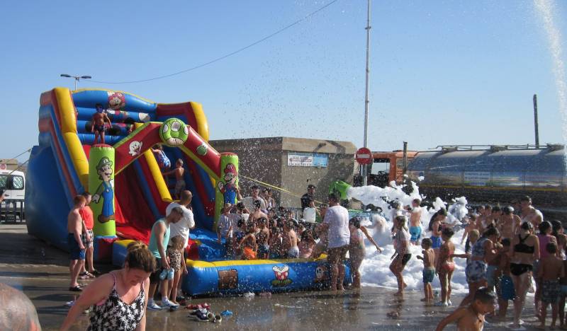 Camposol Foam Party is a big hit with the kids and a few adults too!