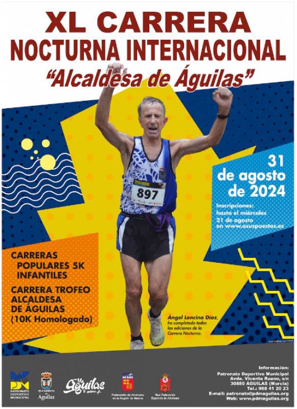 August 31 Annual end-of-August night run in Aguilas