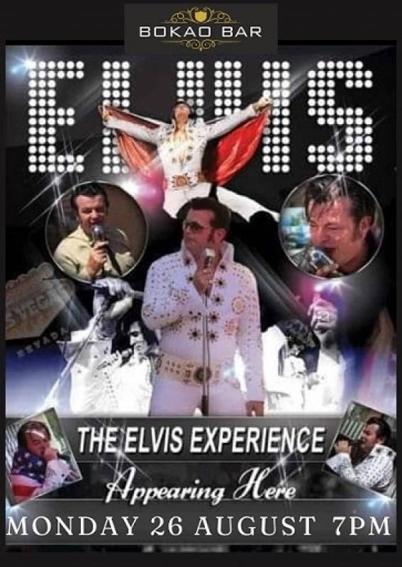 August 26 The Elvis Experience and Early Bird Menu at the Bokao Bar, Condado de Alhama Golf Resort