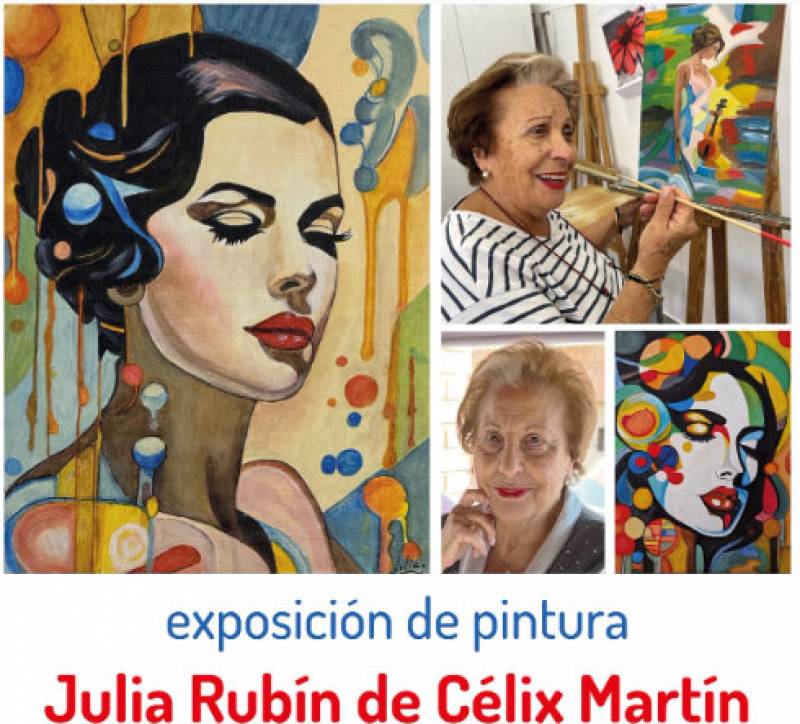 Until September 3 Painting exhibition by Julia Rubín in Aguilas