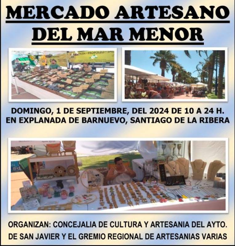 September 1 Mar Menor Artisan Market