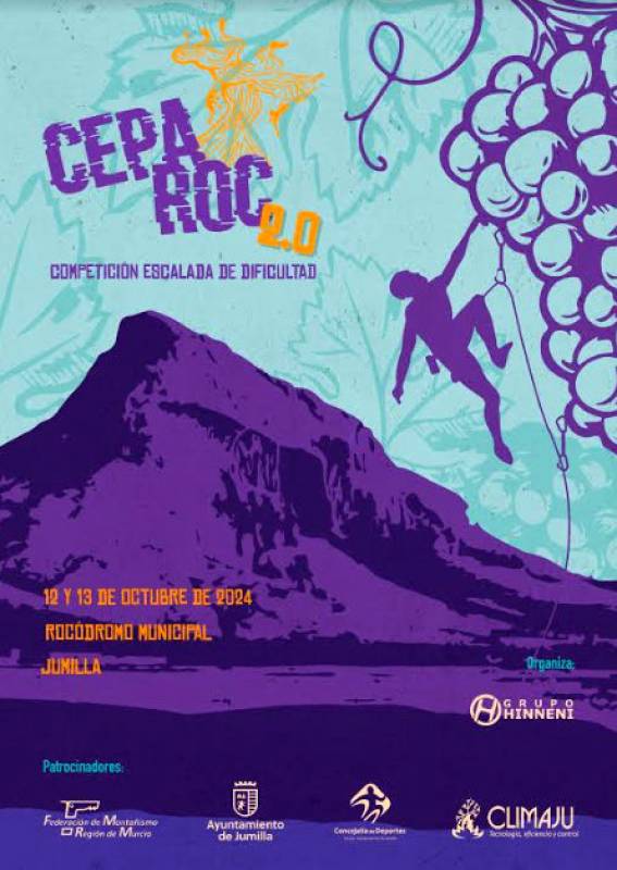 OCTOBER 12 AND 13 ROCK CLIMBING COMPETITION IN JUMILLA