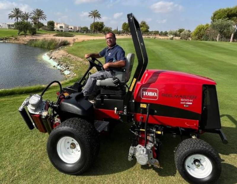 Solar panels installed at Roda Golf resort