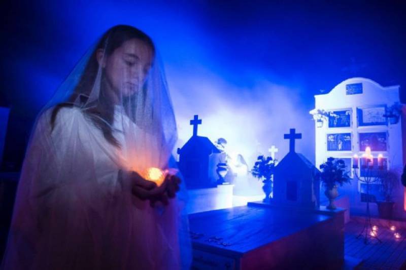 OCTOBER 19 TRADITIONAL PERFORMANCE OF DON JUAN TENORIO IN THE CEMETERY OF SAN JAVIER