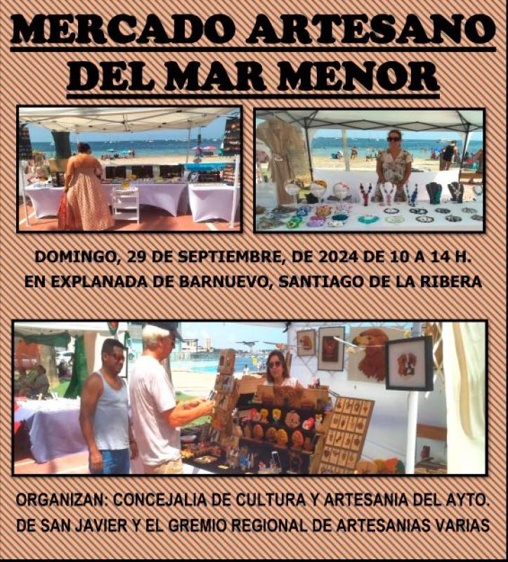 September 29 Mar Menor Craft Market