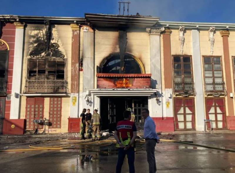 Demolition begins on the site of the deadly Murcia nightclub fire