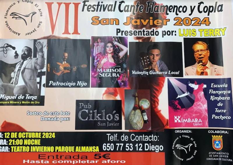 OCTOBER 12 ANNUAL FLAMENCO GALA NIGHT IN SAN JAVIER