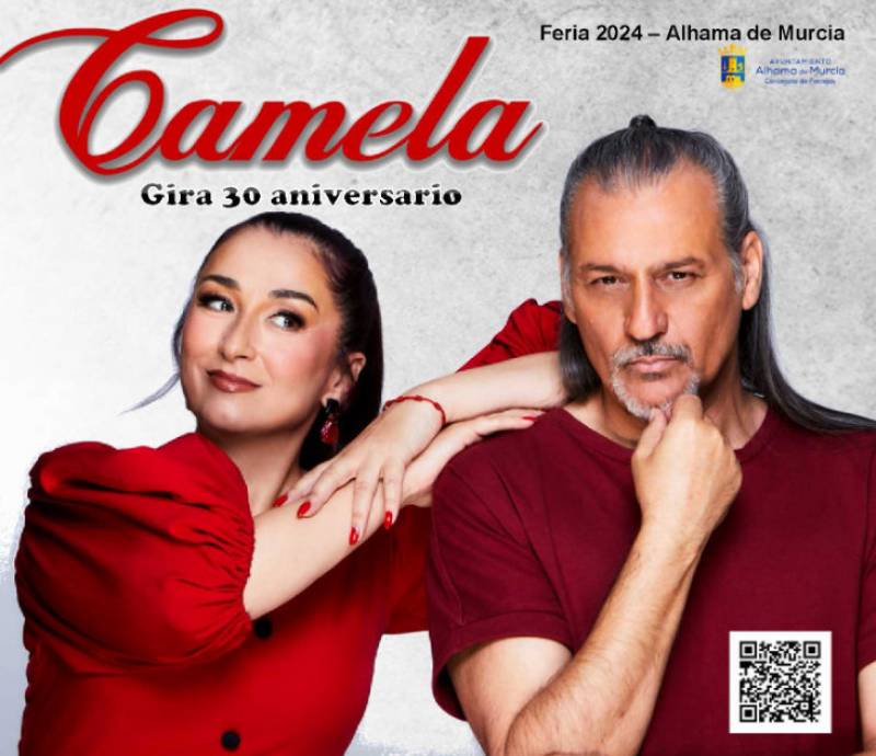 OCTOBER 12 CAMELA LIVE IN CONCERT IN ALHAMA DE MURCIA