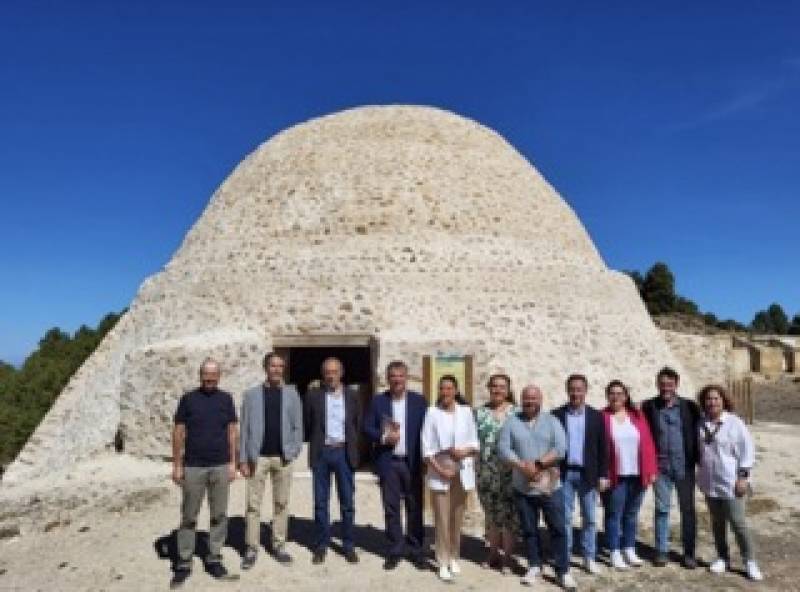 European recognition ceremony for the restoration of the Pozos de la Nieve