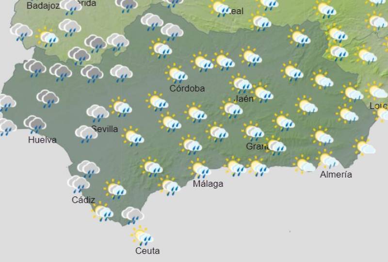 It's a washout: Andalusia weather forecast October 7-13