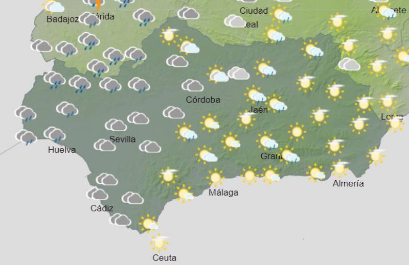 It's a washout: Andalusia weather forecast October 7-13