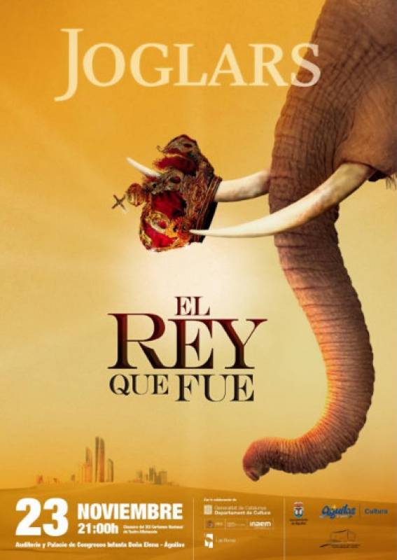 November 23 El Rey Que Fue at the seafront auditorium in Aguilas