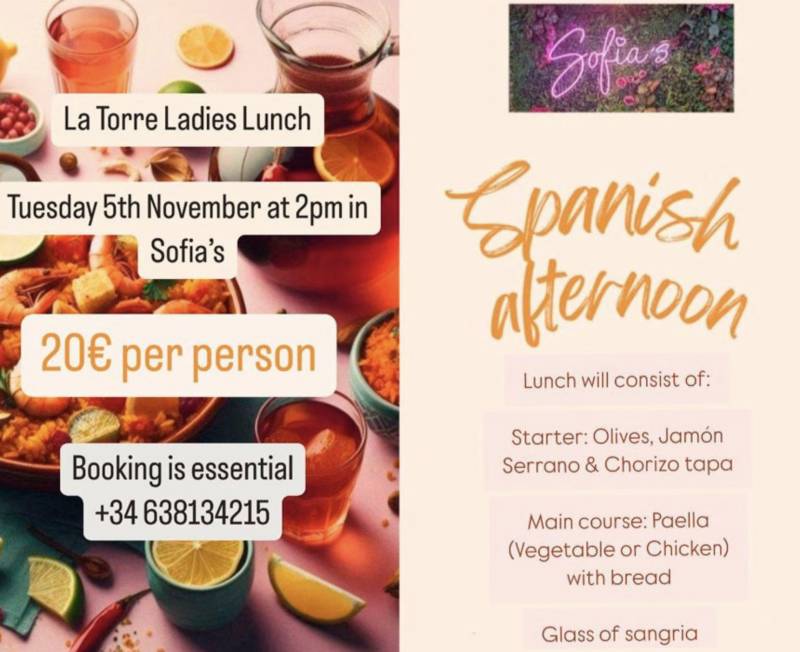 November 5 La Torre Ladies Lunch