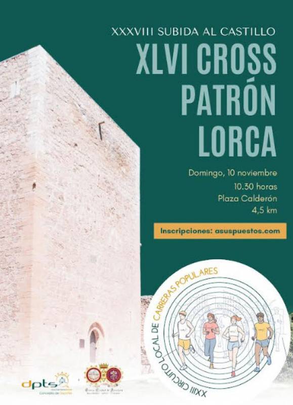 November 10 Running race up to the castle of Lorca