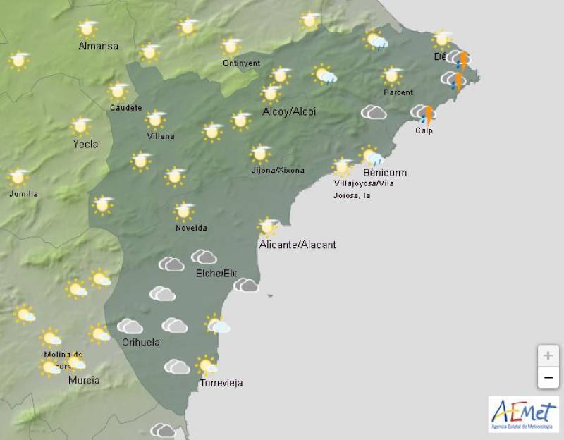 Alicante battens down the hatches for more DANA storms: Weather forecast Nov 11-14