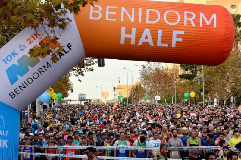 November 23 Benidorm Half Marathon expects huge British turnout