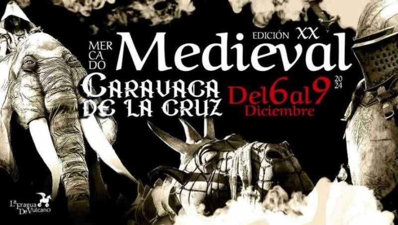 December 6 to 9 Medieval market in Caravaca de la Cruz