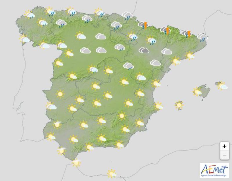 Spain as cold as Moscow this weekend: Weather forecast December 5-8