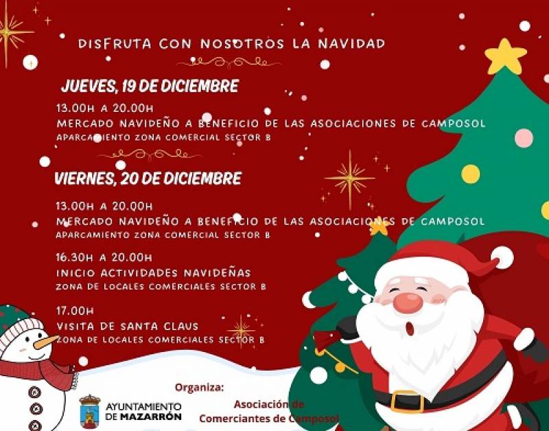December 19 and 20 Camposol Christmas Extravaganza and Christmas Community market