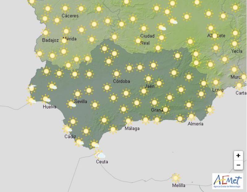 Cold and crisp Christmas: Andalucía weather forecast December 23-26