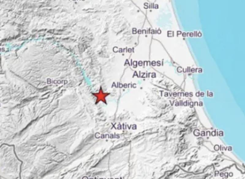 Valencia suffers four earthquakes in an hour and a half 