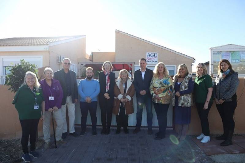 British Vice Consul visits Camposol urbanisation