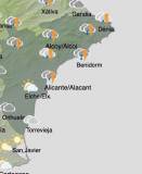 Alicante weather forecast January 16-19: Thunderstorms strike this weekend