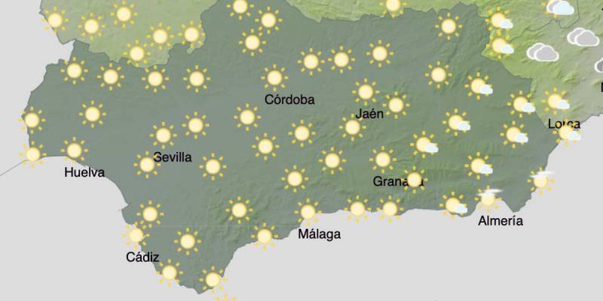 Andalucia weather forecast January 16-19: Still chilly with some rain forecast