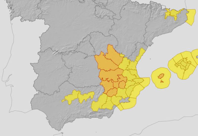 Caravaca prepares for possible heavy storms on Thursday afternoon