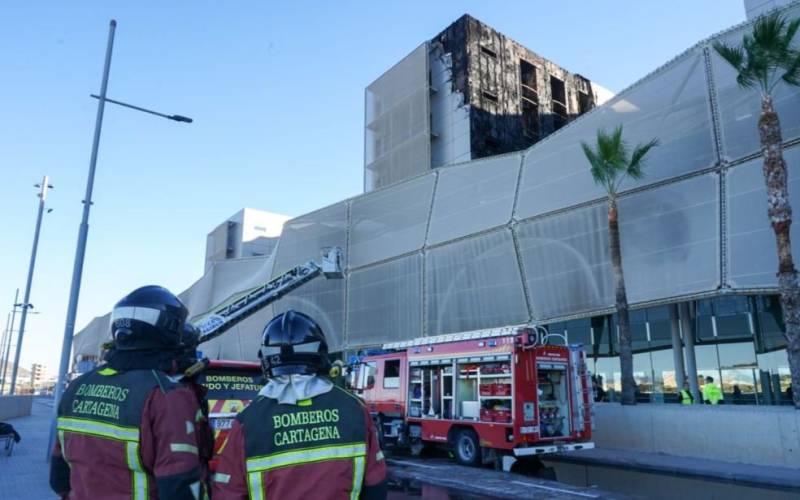 Santa Lucía Hospital had polyurethane cladding in its walls, like in fatal Valencia tower fire